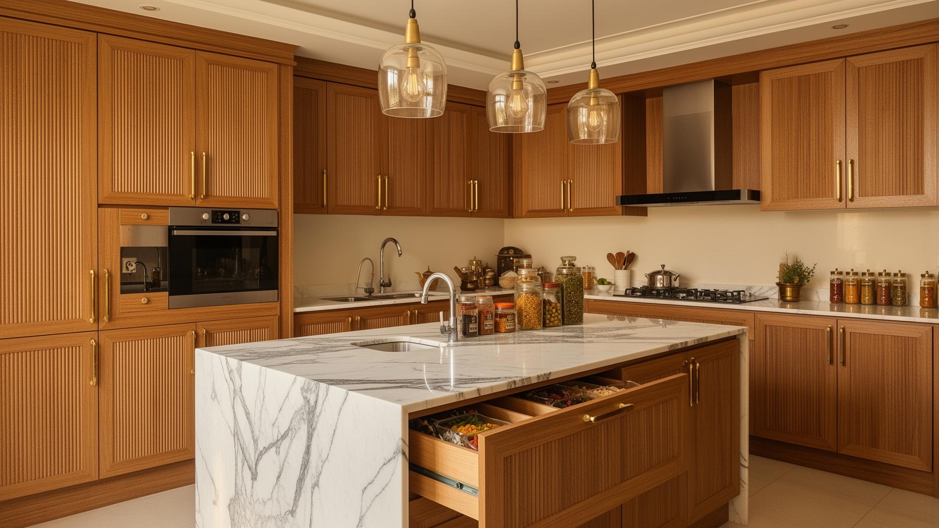 Maison Culinaire — Modular Kitchen in Greater Kailash, Delhi, designed by Metaphore Designs Studio