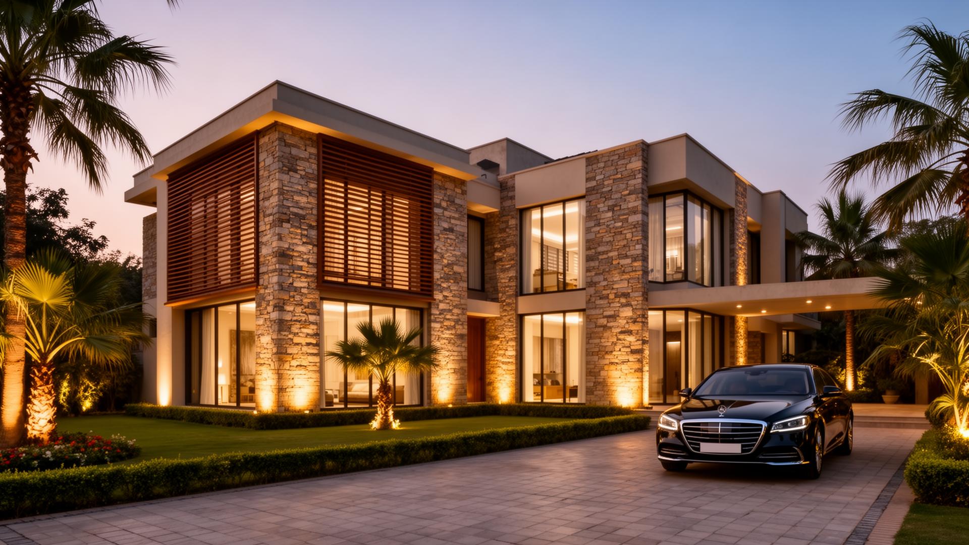 Villa Sundara — Full Home Turnkey · ₹48 L in Chhatarpur, Delhi NCR, designed by Metaphore Designs Studio